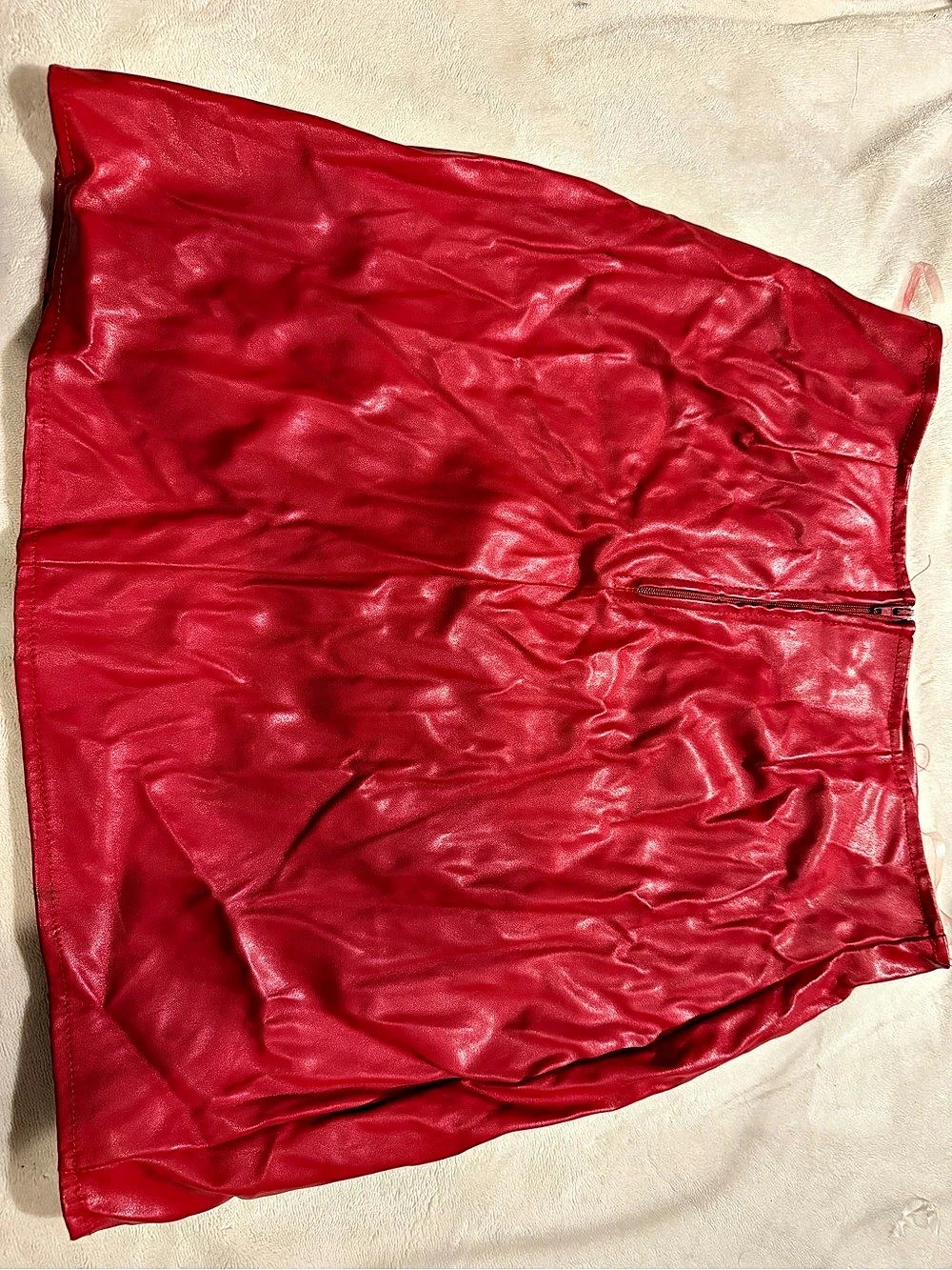 Windsor Red Mini Skirt Like New